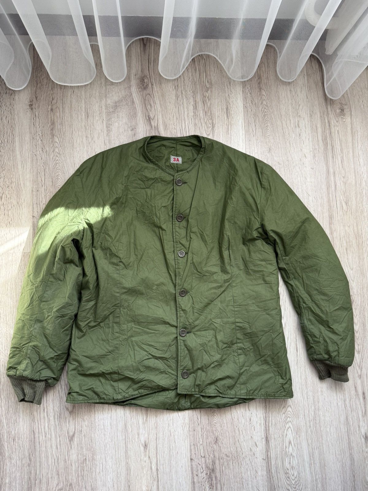 Other Vintage Swedish Army M59 Quilted Jacket 1966 Military 3A Size US L / EU 52-54 / 3 - 1 Thumbnail