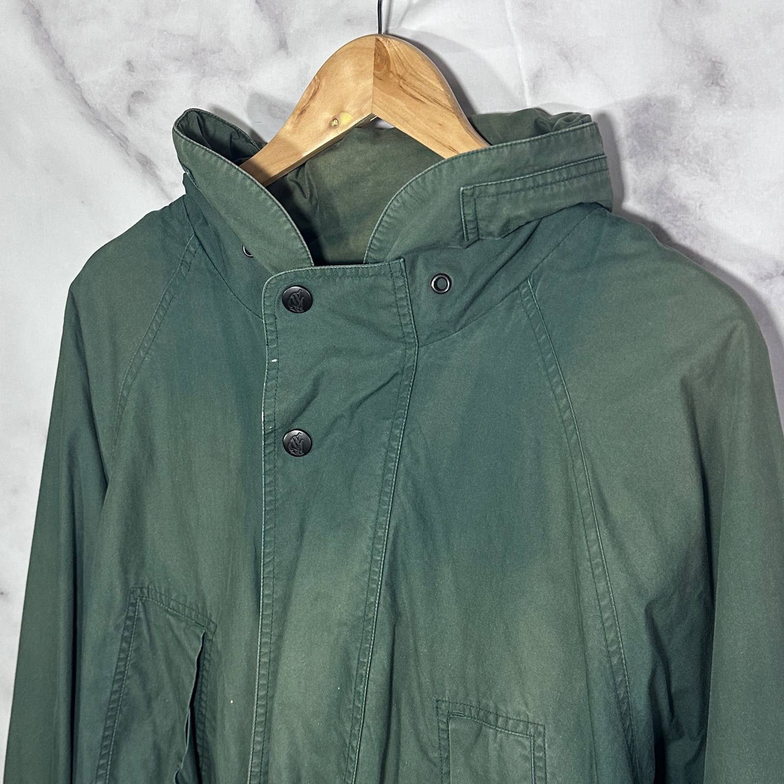 Vintage Vintage Faded Green Jacket Size US XL / EU 56 / 4 - 2 Thumbnail
