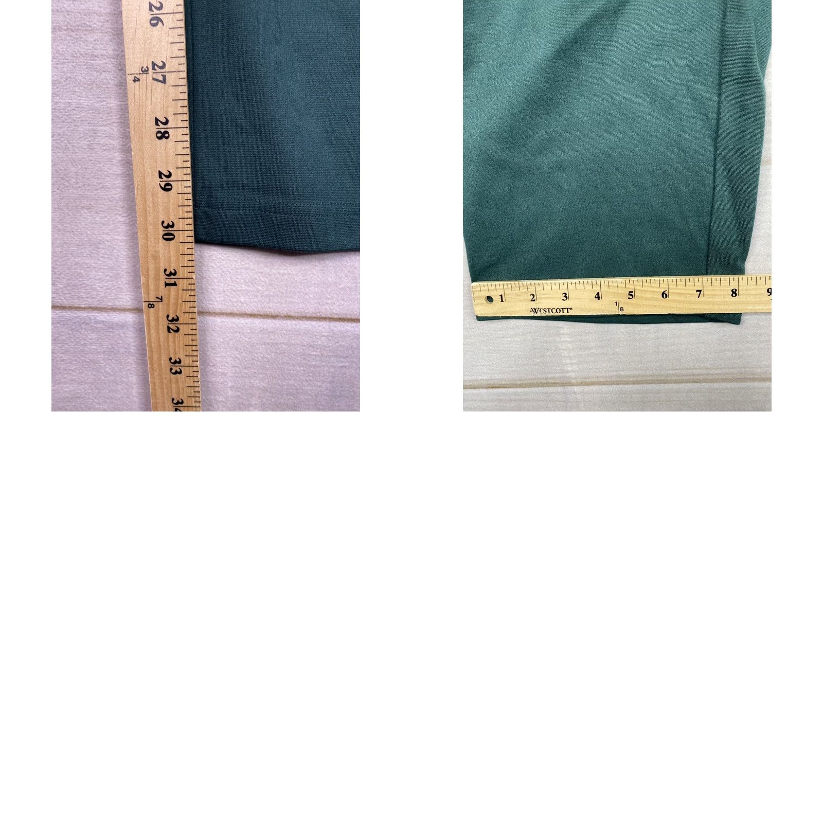 Vintage VINTAGE INC Concepts Legging Womens 28W Green Ponte Knit Pull-On Skinny Leg Pants NWT Size 28" / US 6 / IT 42 - 8 Thumbnail