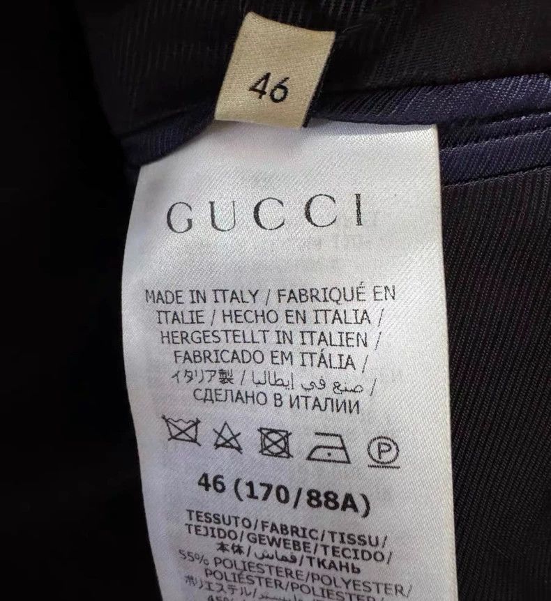 Gucci Gucci 24 styles of crystal embroidered wool casual jackets Size US S / EU 44-46 / 1 - 7 Thumbnail
