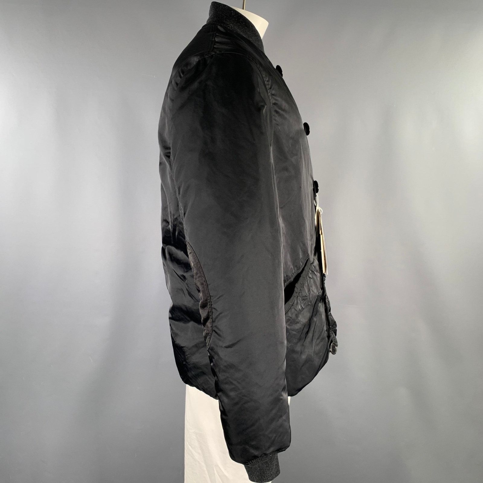 Visvim VISVIM Size L Black Nylon Reversible Bomber Jacket Size US L / EU 52-54 / 3 - 2 Thumbnail