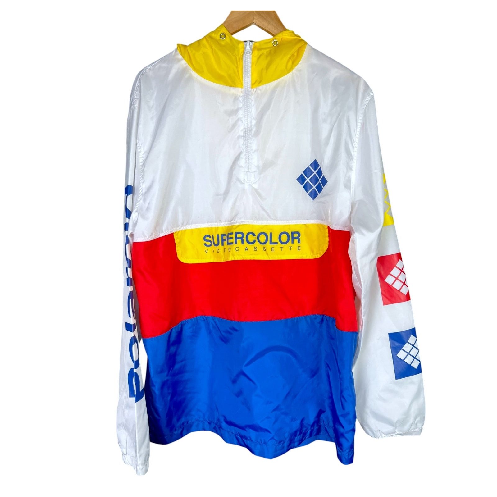 Polaroid Polaroid Supercolor Videocassette Mens XL Lightweight Jacket Size US XL / EU 56 / 4 - 7 Thumbnail