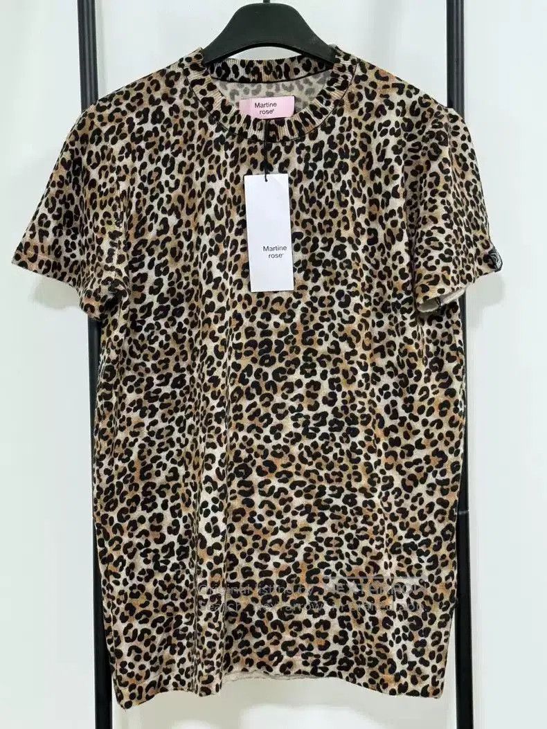 Martine Rose Martine Rose leopard print wool T-shirt. Size US M / EU 48-50 / 2 - 2 Thumbnail
