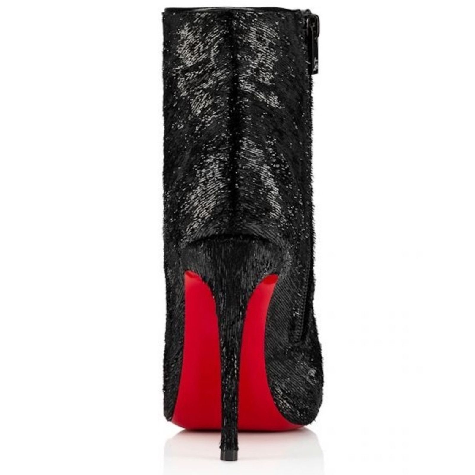 Christian Louboutin Christian Louboutin Black Velour So Kate Booty Pointy Toe 35 Size US 6 / IT 36 - 6 Thumbnail