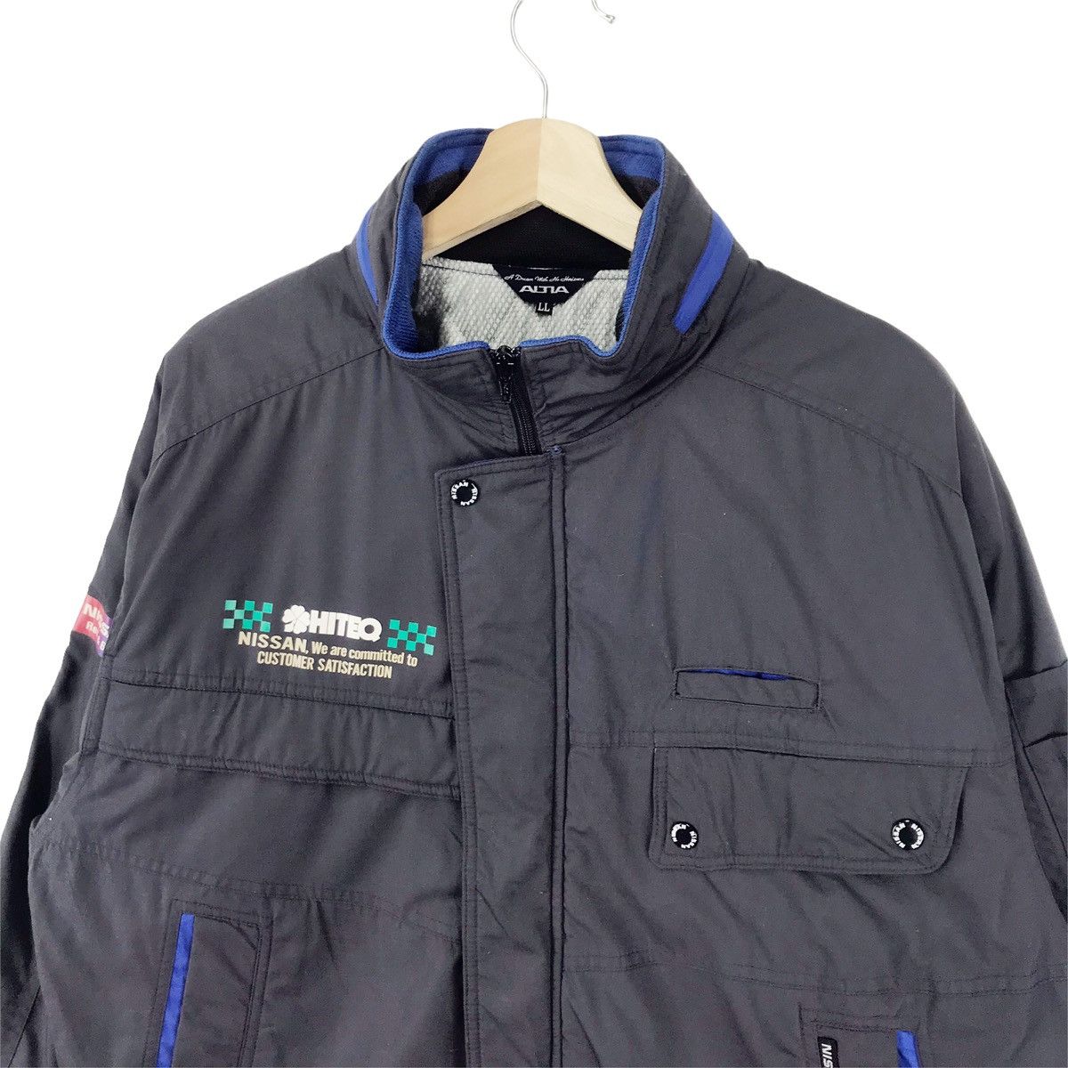 Sports Specialties × Vintage Vintage Nissan Racing Team Bomber Jacket Size US L / EU 52-54 / 3 - 4 Thumbnail