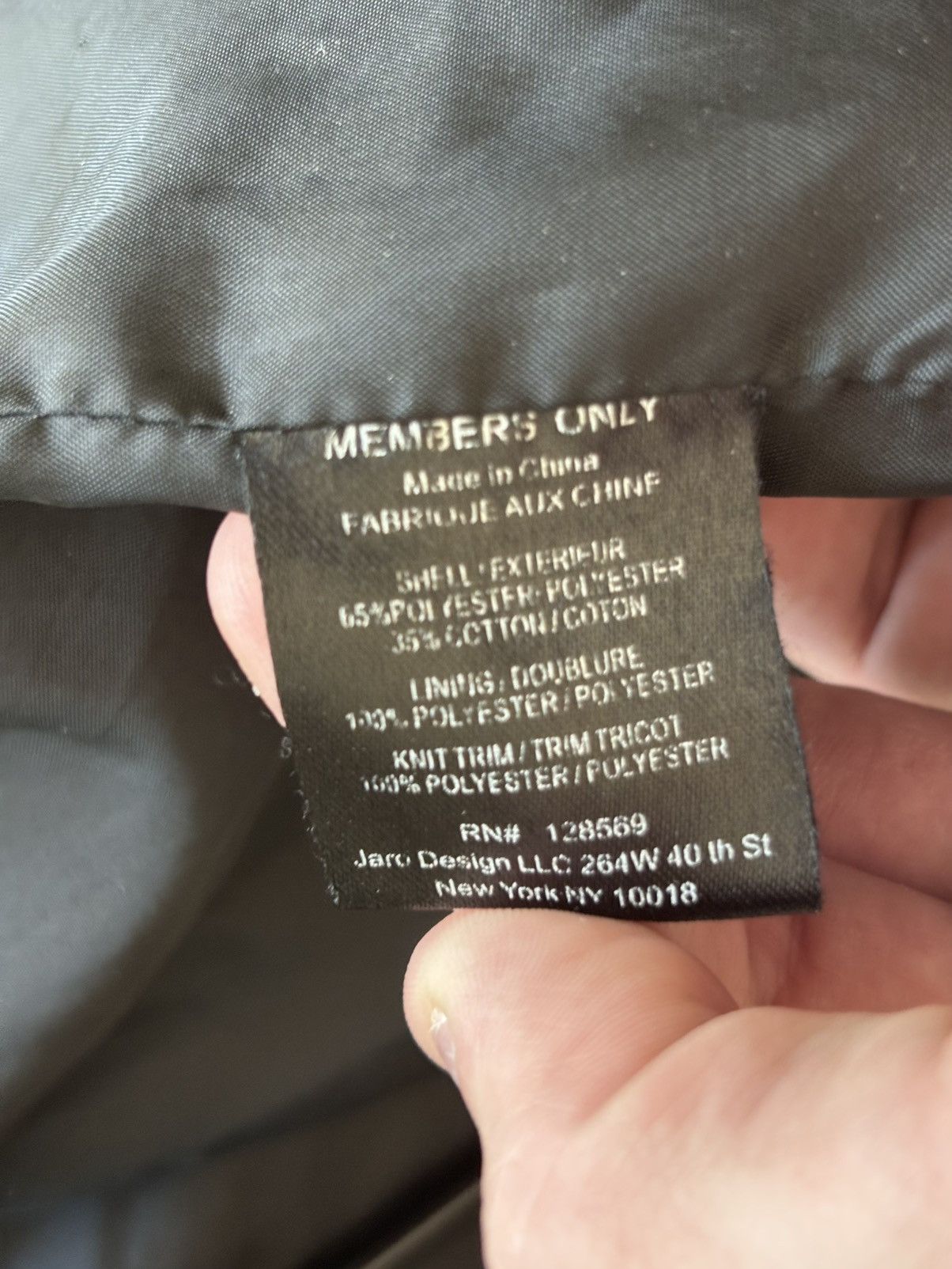 Members Only × Vintage Vintage 00s Black Members Only Jacket sz M FREE SHIPPING Size US M / EU 48-50 / 2 - 5 Thumbnail