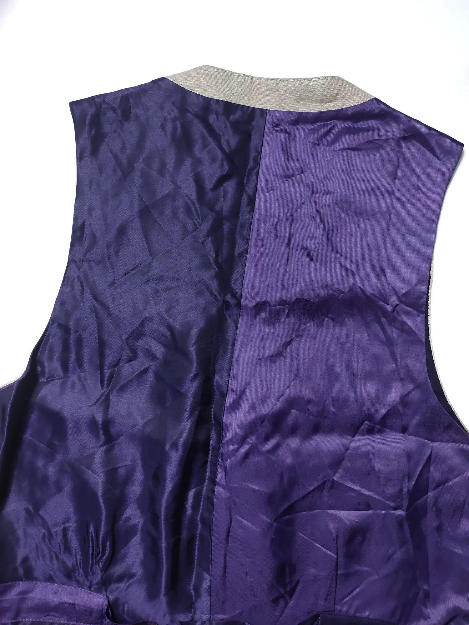 Paul Smith Paul Smith Linen British Collection Tailor Vest Size 38R - 5 Thumbnail