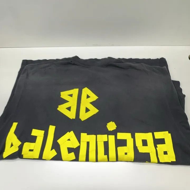 Balenciaga Balenciaga SS23 BB Monogram Logo T-Shirt 0079-2507 Size US S / EU 44-46 / 1 - 7 Thumbnail