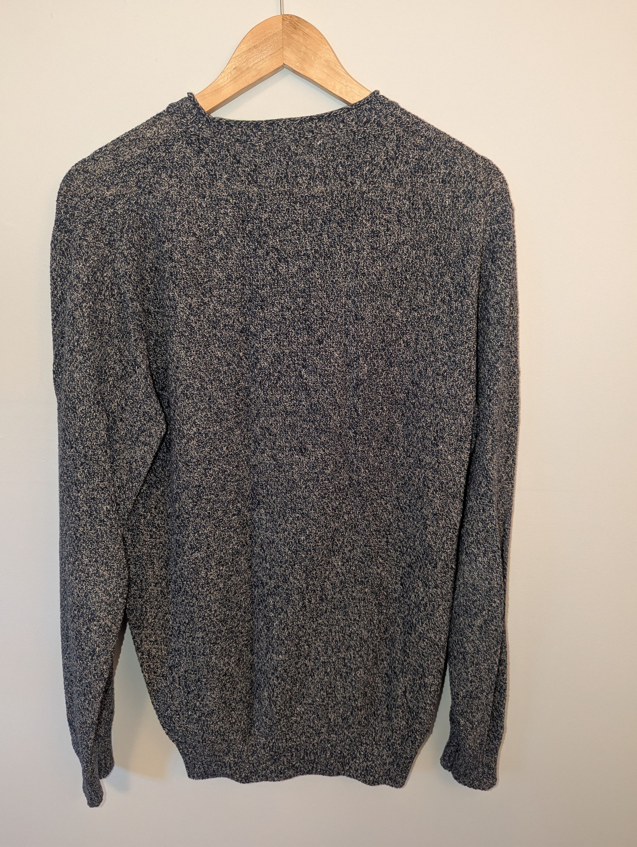 Frank And Oak Men's Frank and Oak Blue Knit Sweater Size US M / EU 48-50 / 2 - 2 Thumbnail