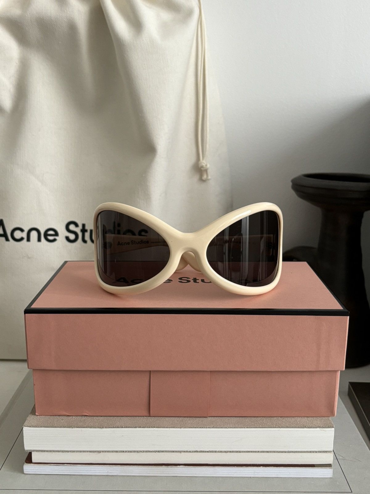 Acne Studios Acetate oversize Sunglasses Acne Studios Size ONE SIZE - 1 Thumbnail
