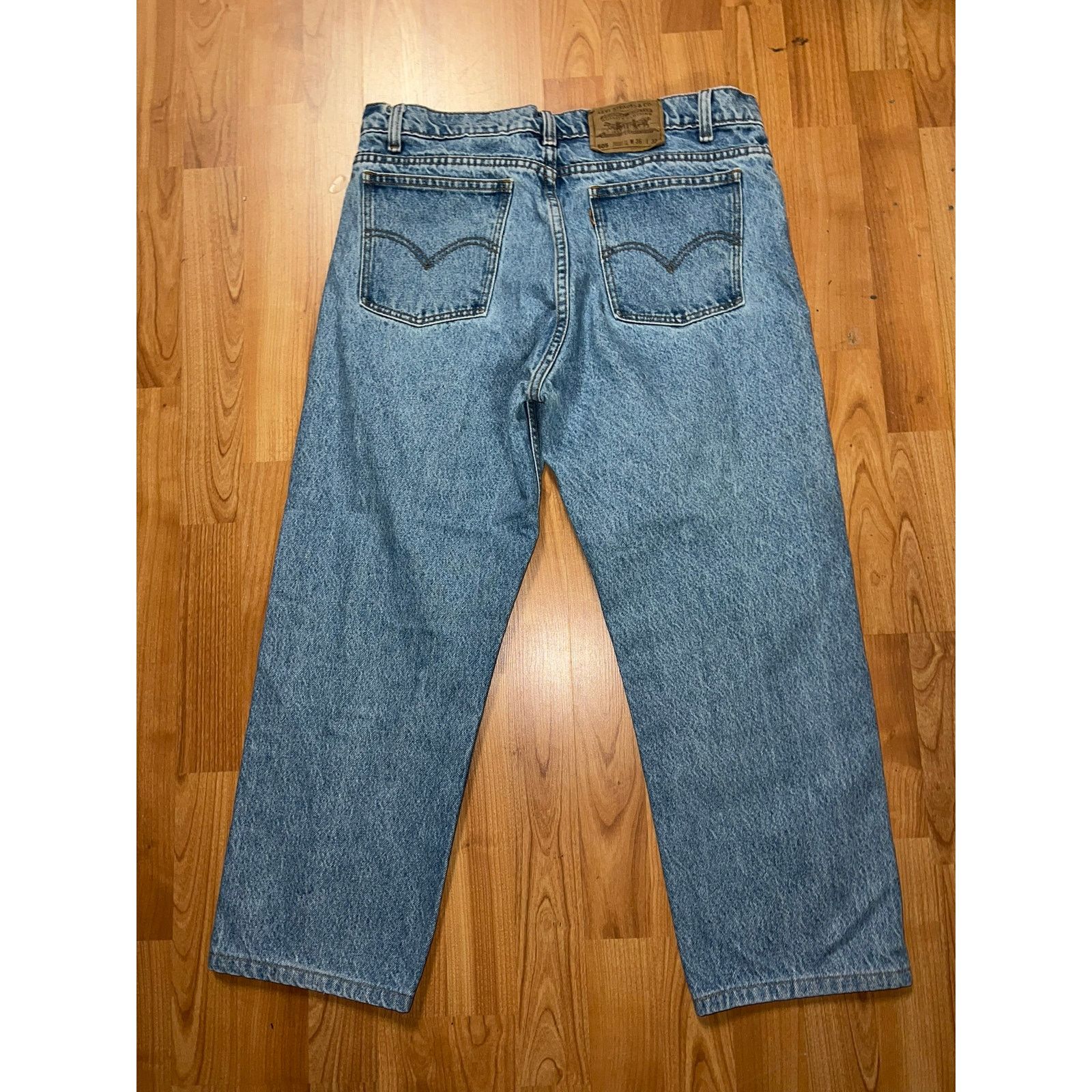 Levi's Vintage Levi 505 Orange Tab Jeans Bottoms 36x32 VTG Levi's Size US 36 / EU 52 - 7 Thumbnail