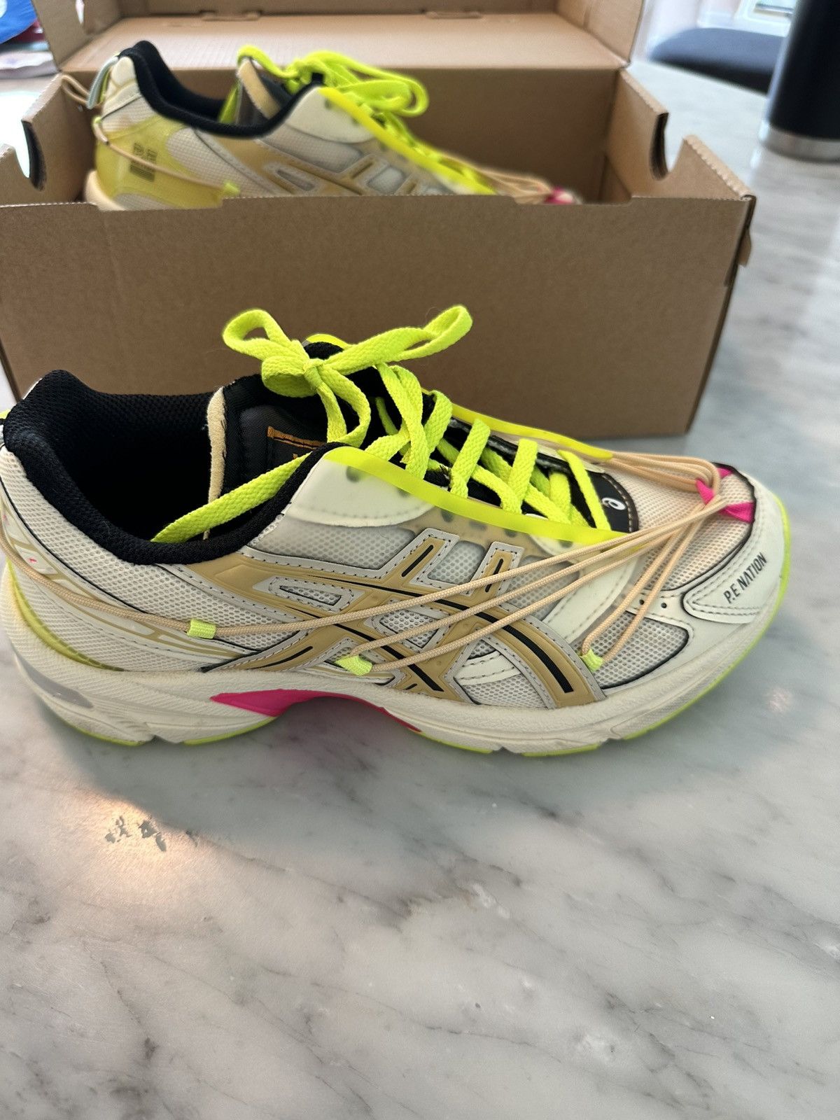 Asics ASICS P.E Nation Gel 1130 Cream/Paper bag Size US 4.5 / IT 34.5 - 2 Thumbnail