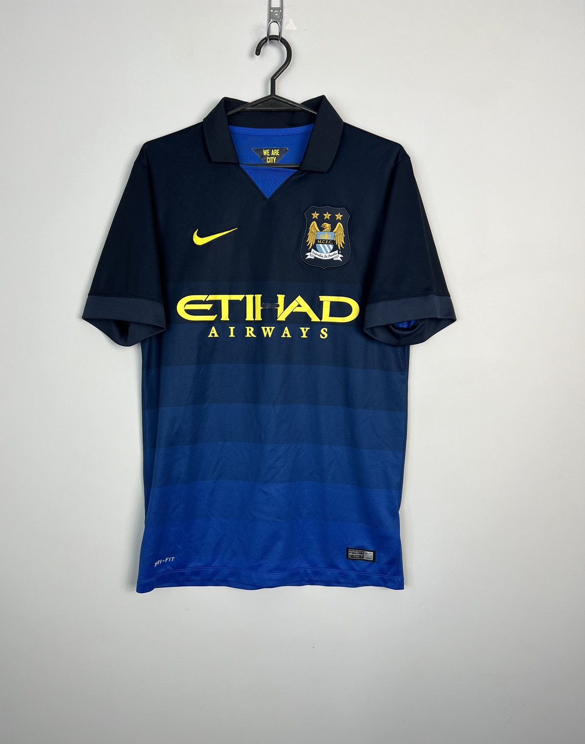Nike Nike Manchester City 2014/2015 Soccer Jersey Size US S / EU 44-46 / 1 - 1 Thumbnail