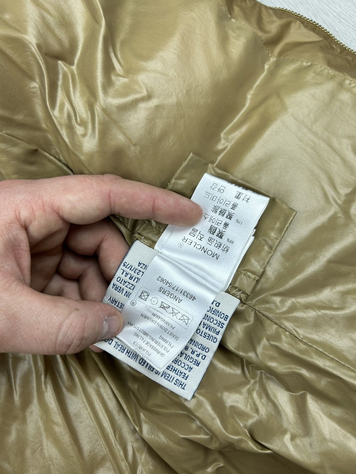 Moncler × Vintage Moncler Vintage Angers Down Jacket Size 2 Size M / US 6-8 / IT 42-44 - 13 Thumbnail