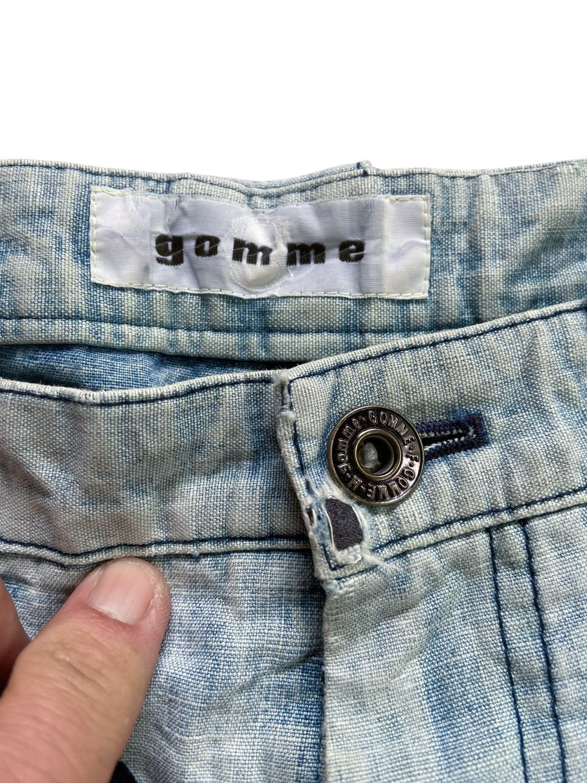 gomme GOMME HOMME BLUE WASHED BAGGY JEANS Size US 31 - 8 Thumbnail