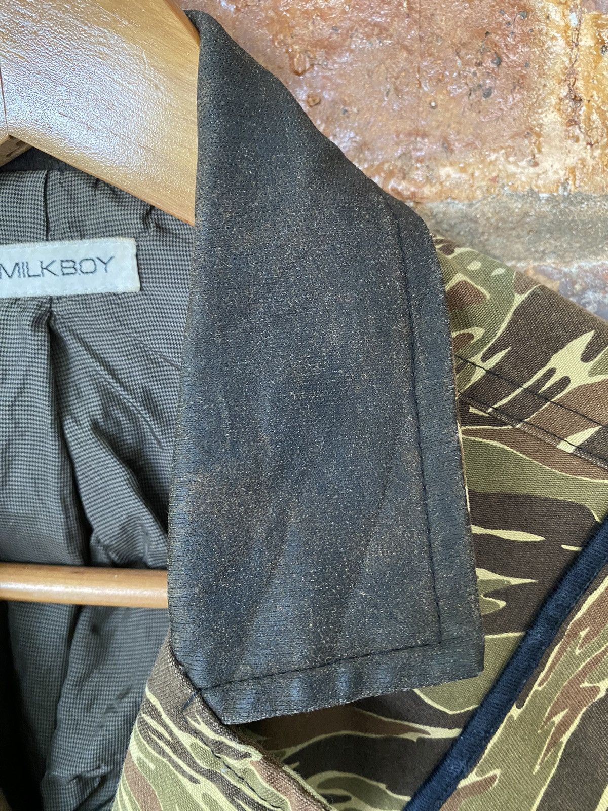 Japanese Brand 1990s MILKBOY Union Jack camo Military Jacket Size US L / EU 52-54 / 3 - 17 Thumbnail