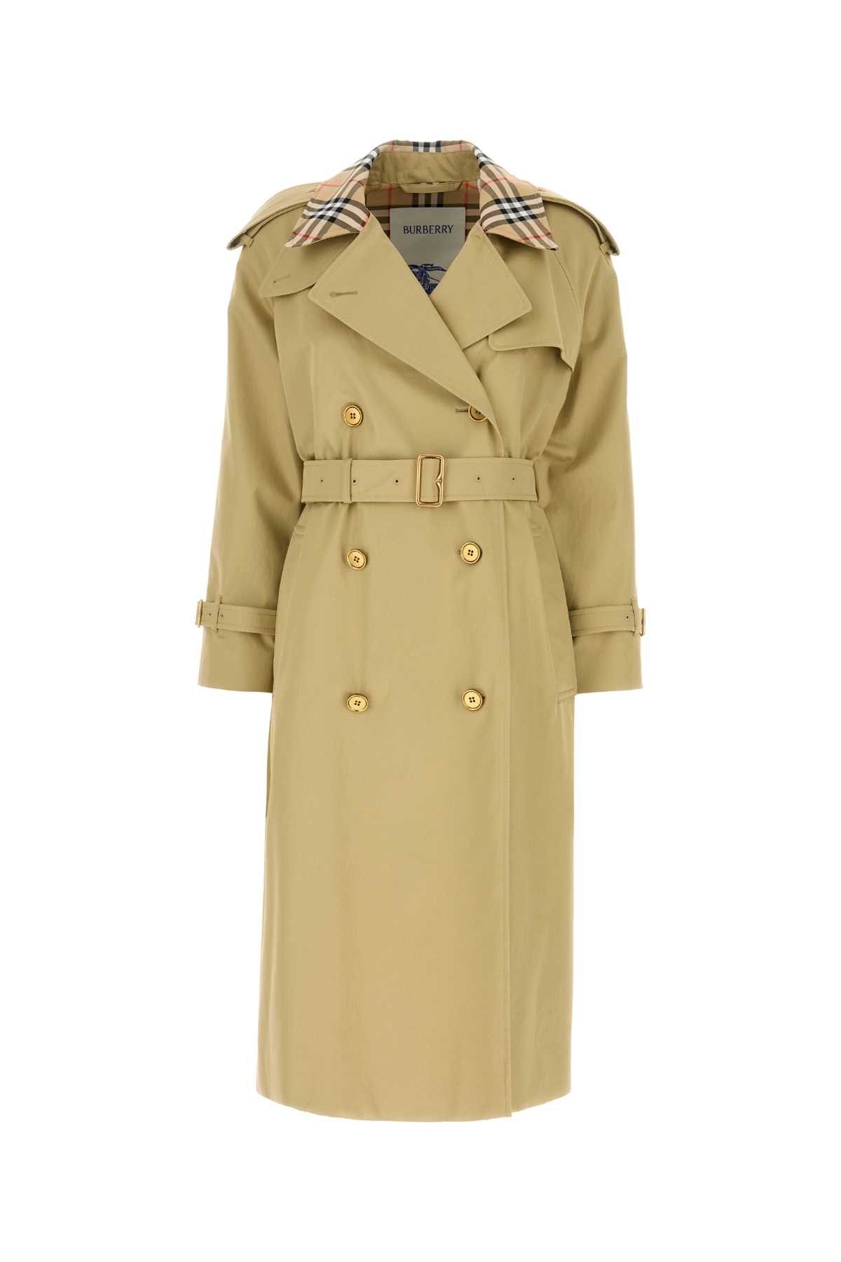 トレンチコート BURBERRY SAGE GREEN GABARDINE WATERLOO TRENCH COAT Burberry Sage Gabardine Waterloo Trench Coat in Green | Lyst