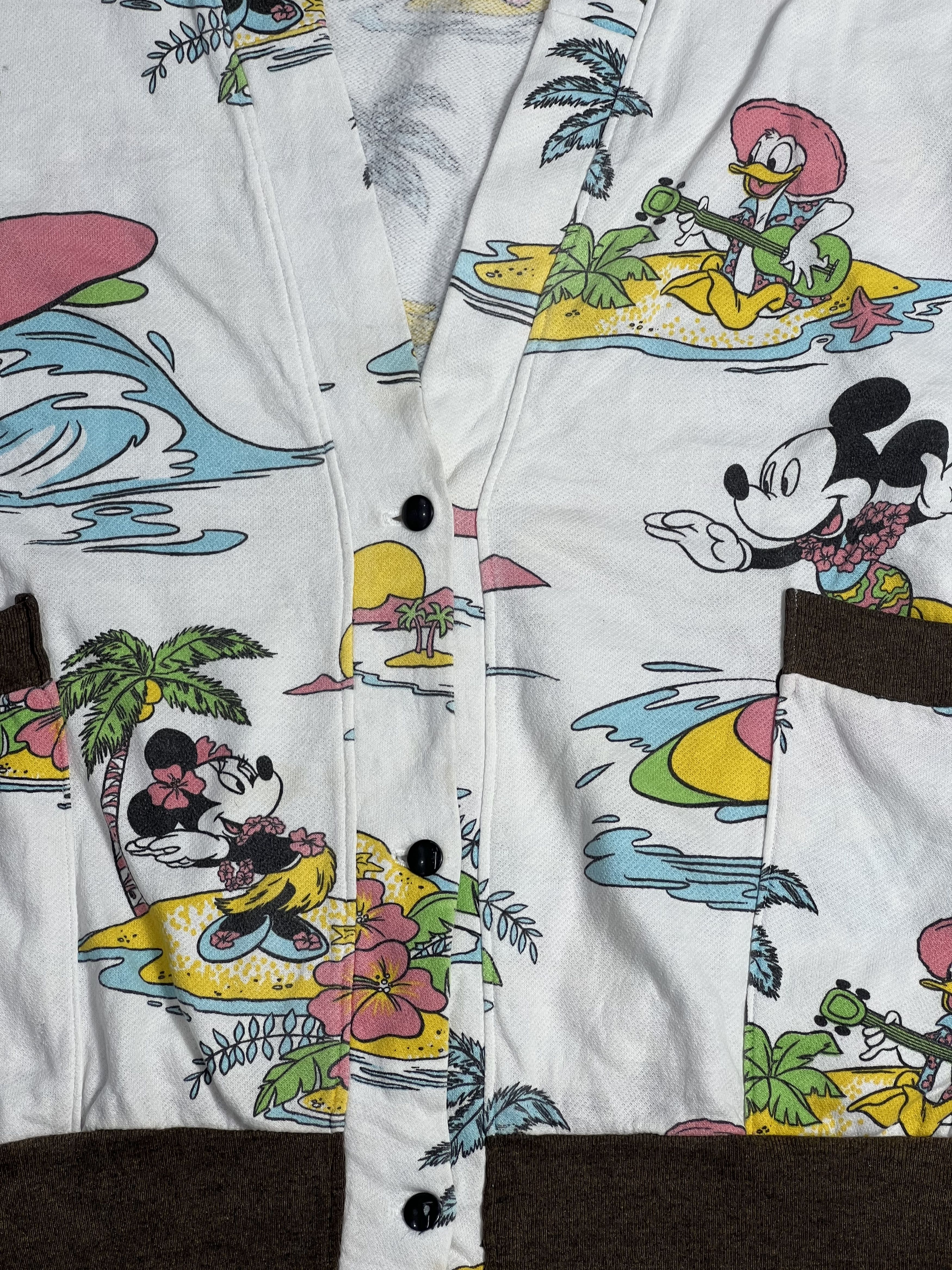 Disney Vintage 90s Mickey&Minnie Mouse OVP Cardigan (XXL) GTMPT277 Size XXL / US 16-18 / IT 52-54 - 2 Thumbnail