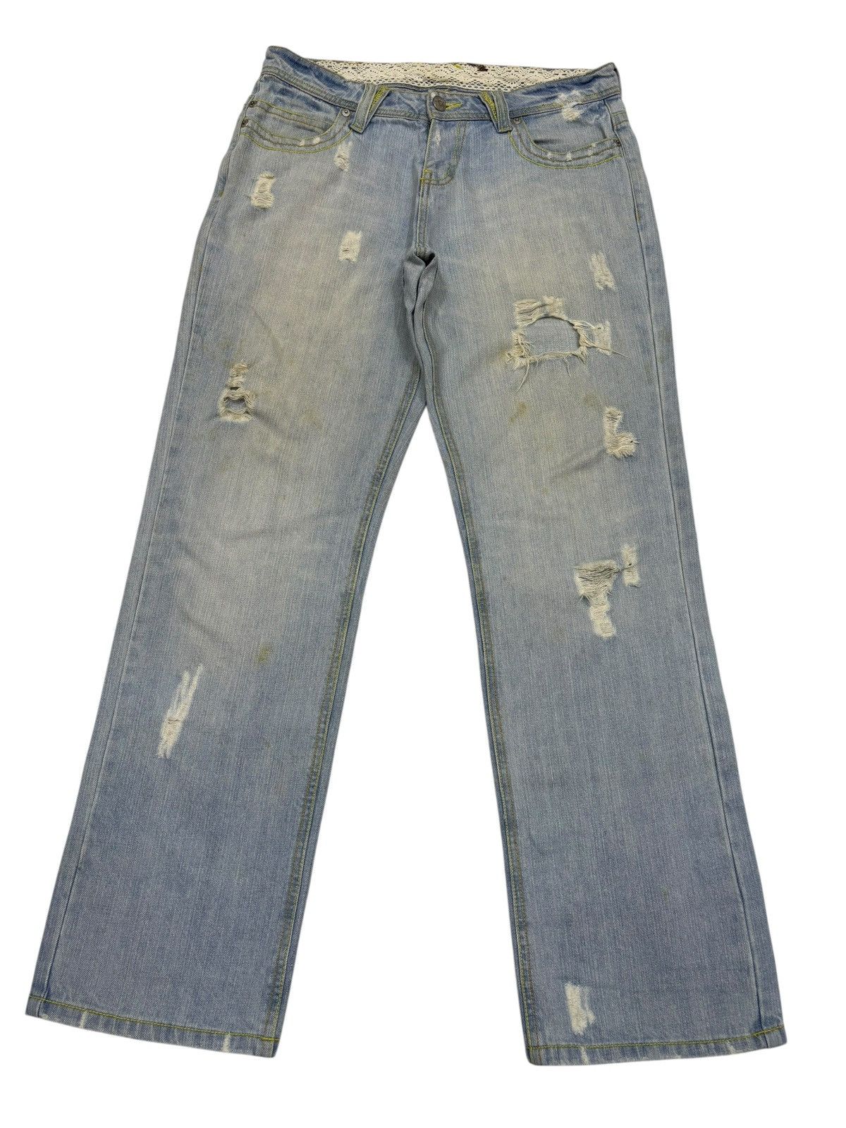 Marni Vintage Marna Jeans Classic Baggy Jeans Distressed Denim Size US 32 / EU 48 - 1 Thumbnail