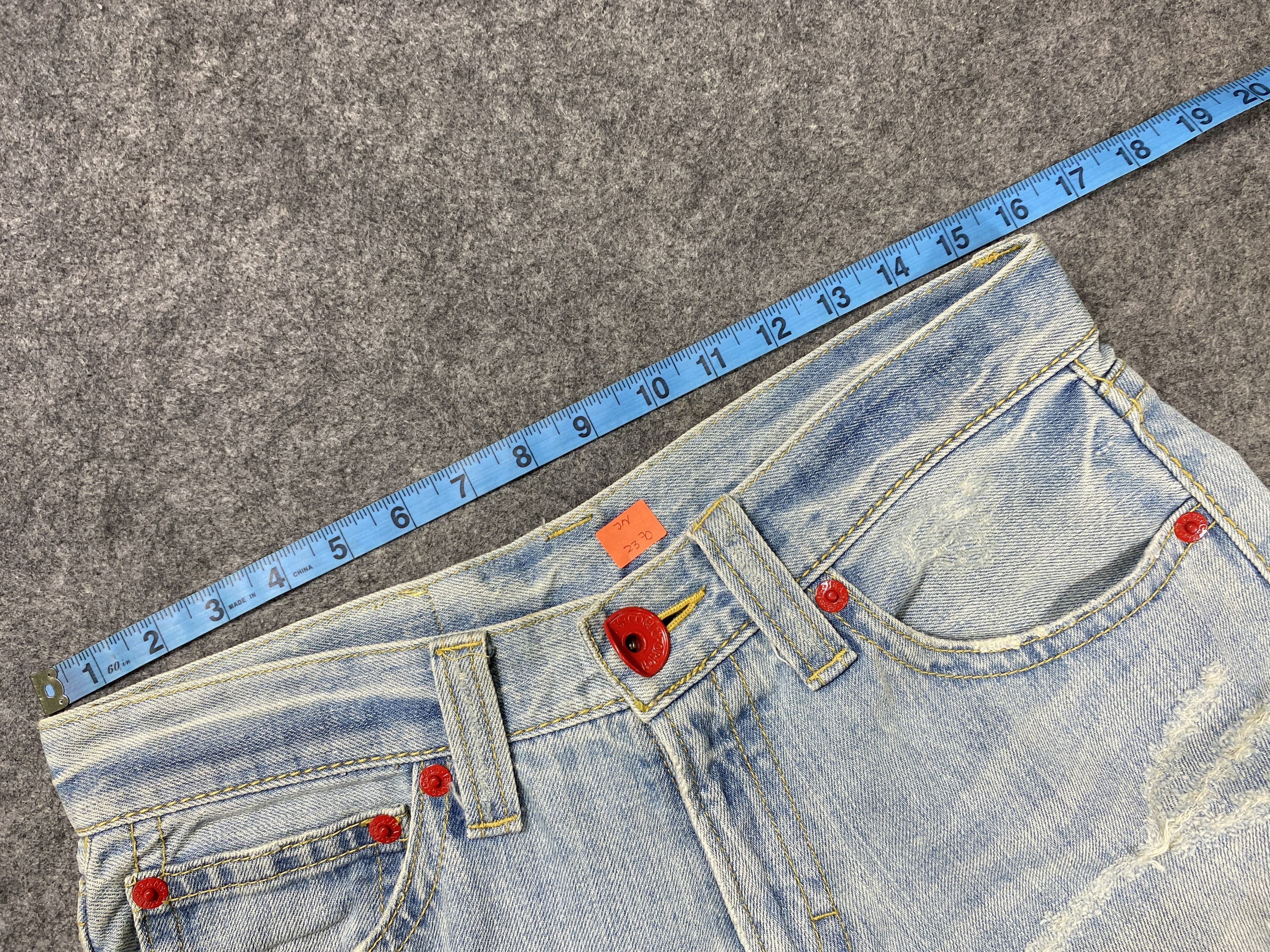 Hysteric Glamour Light Wash CO&LU HYSTERIC STYLE Jeans 32x30.5 Denim Size US 32 / EU 48 - 5 Thumbnail