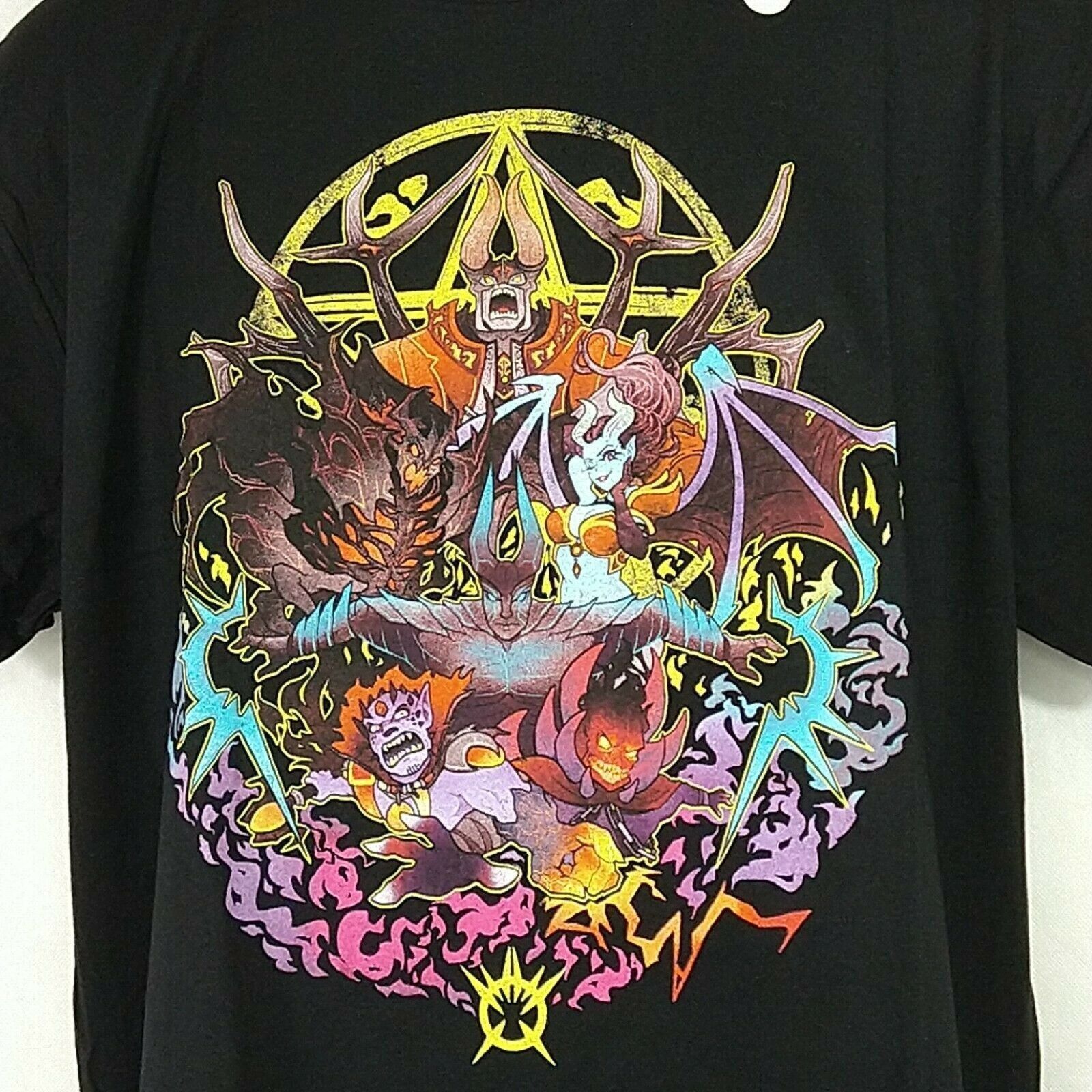 Other WeLoveFine Foulfell Squad Demon Graphic T-Shirt Size L Black Size US L / EU 52-54 / 3 - 4 Thumbnail