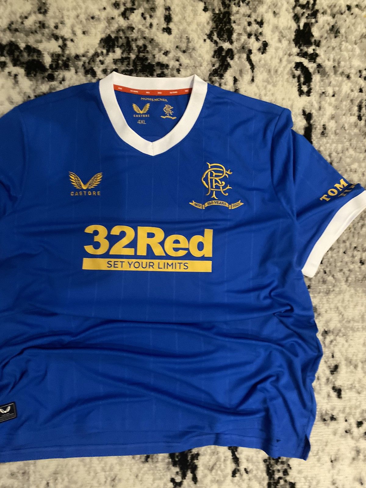 Vintage Rangers Castore Jersey BlockCore Y2k Blue Kit Size US XXL / EU 58 / 5 - 2 Thumbnail
