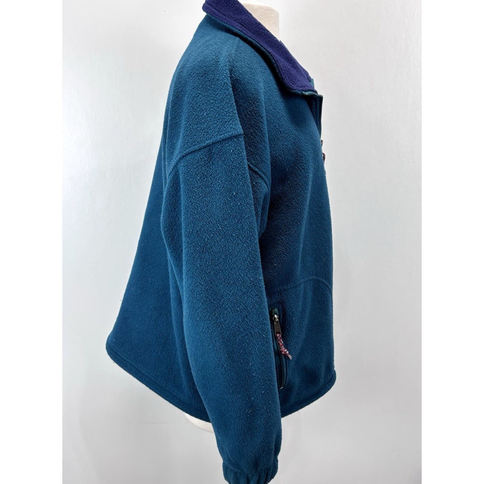 Eastern Mountain Sports Vintage Yes EASTERN MOUNTAIN SPORTS Plates Fleece Jacket Sz X-Large Women Made USA Vtg EMS USA Size XL / US 12-14 / IT 48-50 - 4 Thumbnail