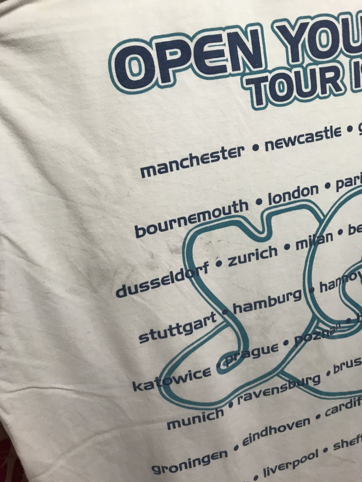 Band Tees Vintage open your eyes 1997 tour band rock tee Size US L / EU 52-54 / 3 - 6 Thumbnail