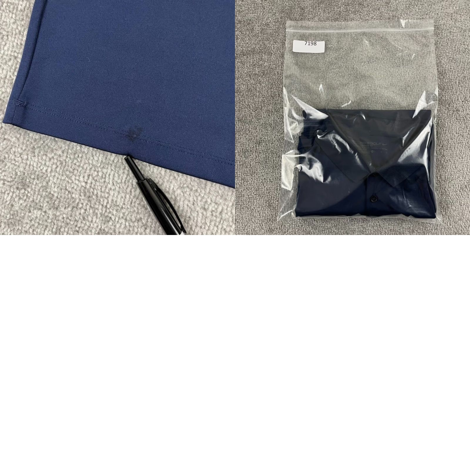 Nike NIKE Polo Shirt Mens L Blue Golf S/S Dri-FIT Logo Casual Sports 46th Walker Cup Regular Large Shirt Size US L / EU 52-54 / 3 - 9 Thumbnail