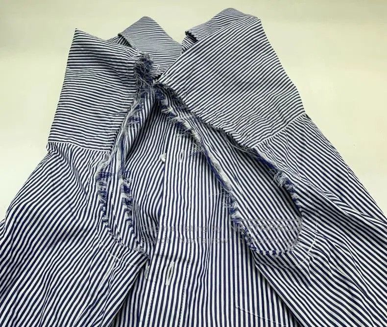 Balenciaga Balenciaga Sleeveless Striped Shirt. Size US XS / EU 42 / 0 - 6 Thumbnail