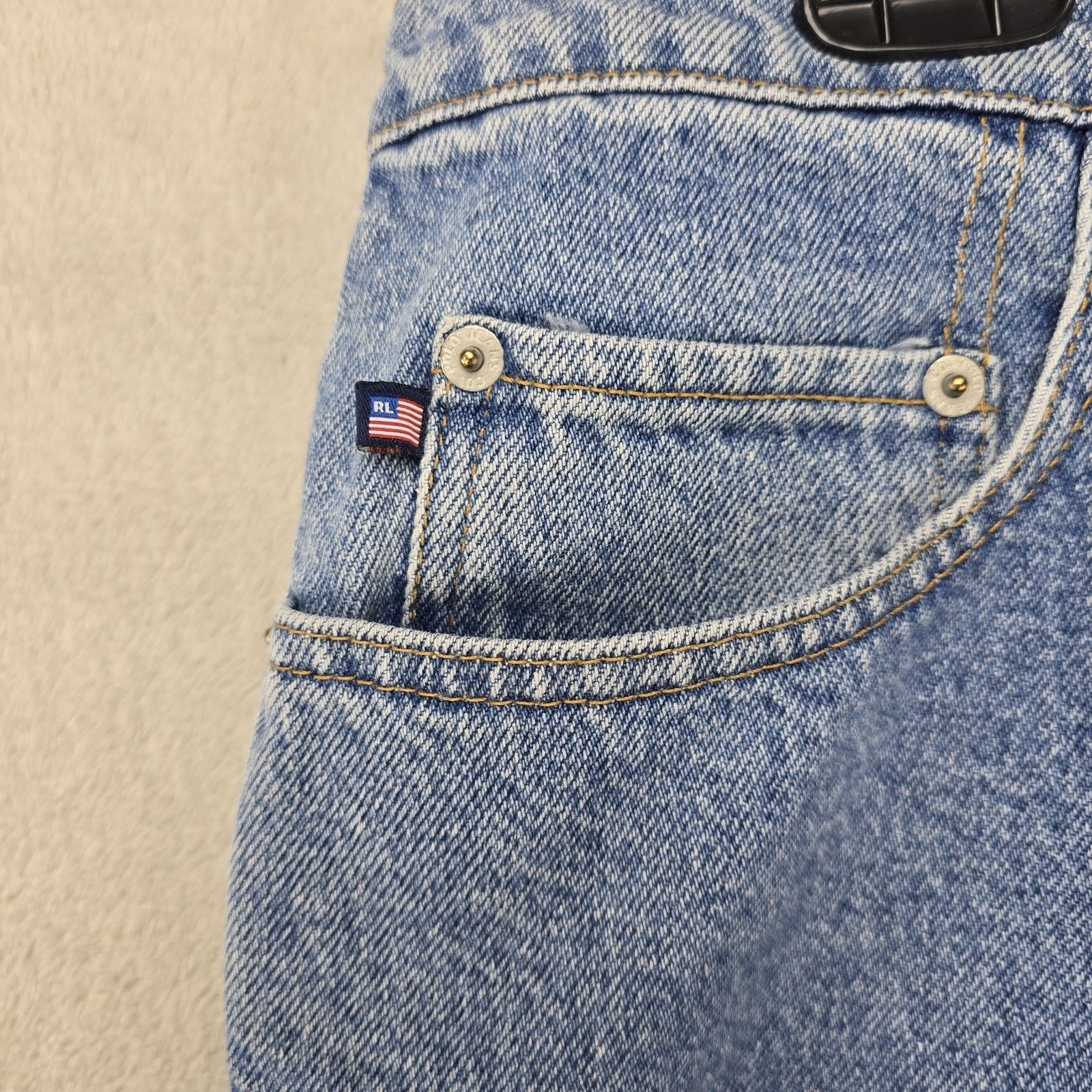 Polo Ralph Lauren Vtg Polo Jeans Company Ralph Lauren Mens 38x30 (Fits 37x29) Size US 38 / EU 54 - 5 Thumbnail