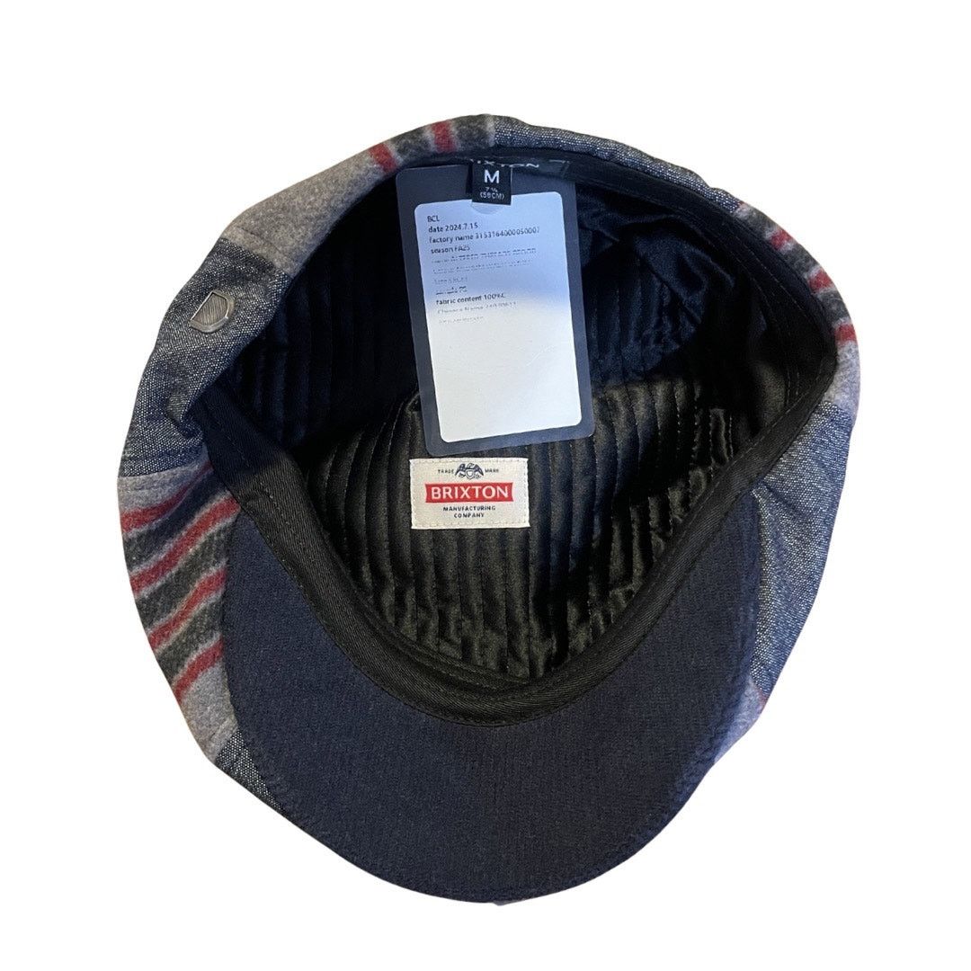 Brixton Altered Thread Brood Baggy Snap Cap Patchwork Unisex Newsboy Size ONE SIZE - 4 Thumbnail