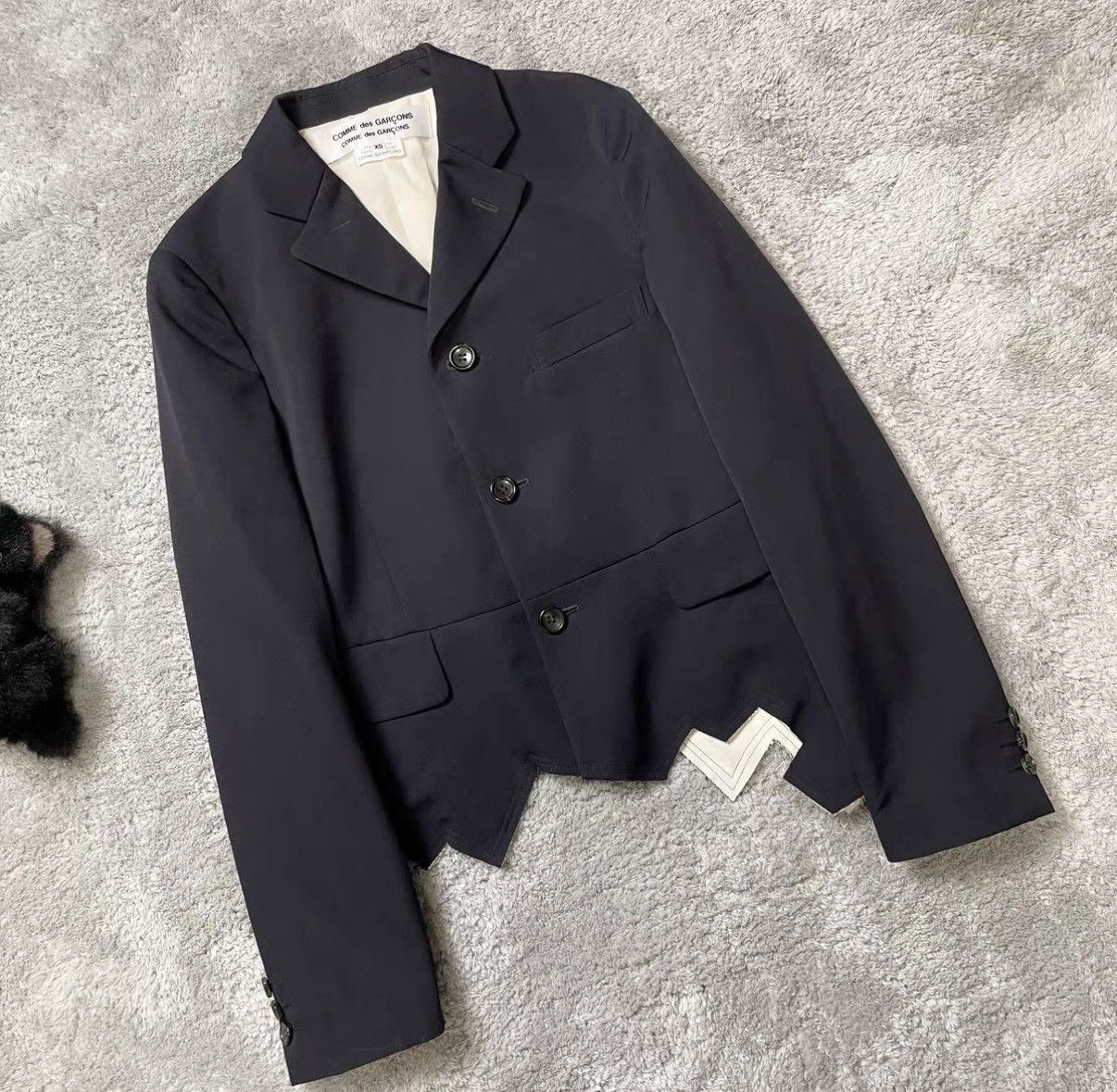 Comme des Garcons Comme des Garçons Jagged Cut Hem Jacket J29 Size US XS / EU 42 / 0 - 2 Thumbnail
