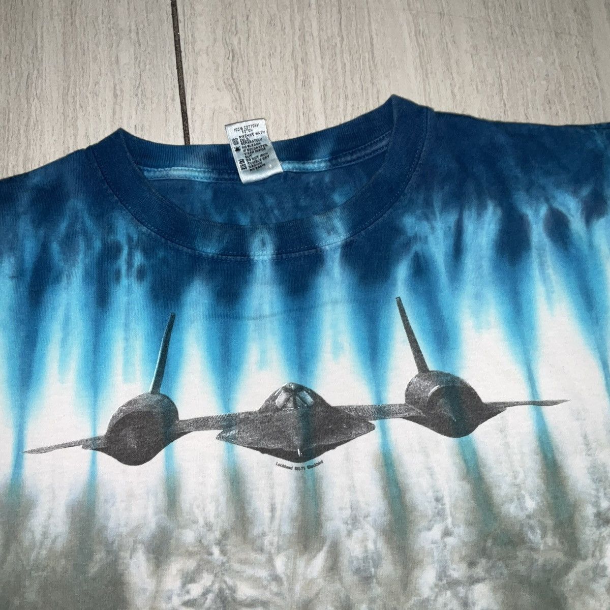 Vintage Vintage Lockhead SR-71 Blackbird T-shirt Size US M / EU 48-50 / 2 - 1 Thumbnail