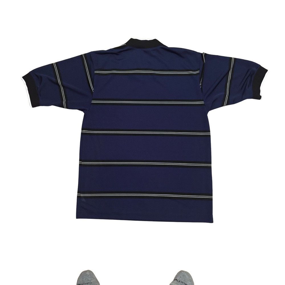 Nike Nike RARE Y2K Navy Striped Shirt Size US L / EU 52-54 / 3 - 5 Thumbnail