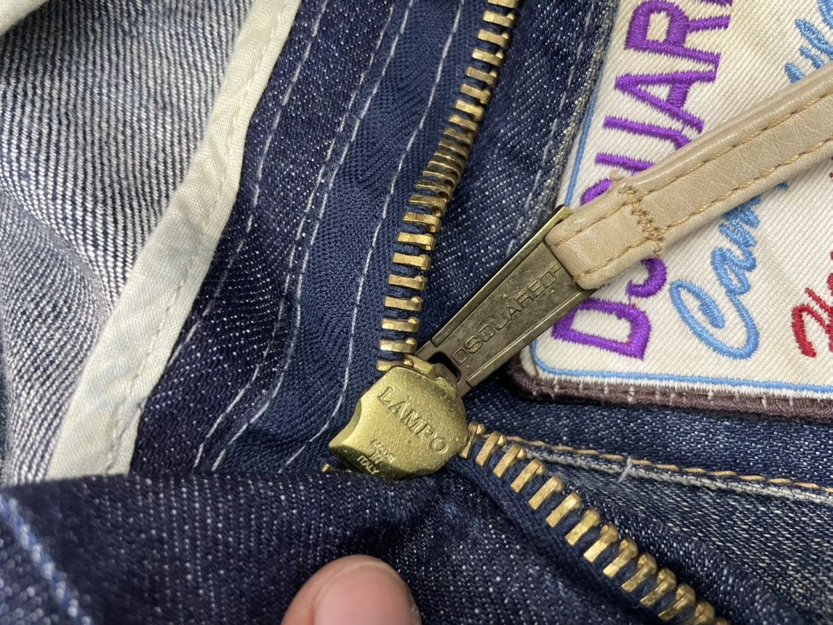 Dsquared2 Distress Dsquared2 3Q/Short Jeans Pant Made in Italy Size US 31 - 17 Thumbnail