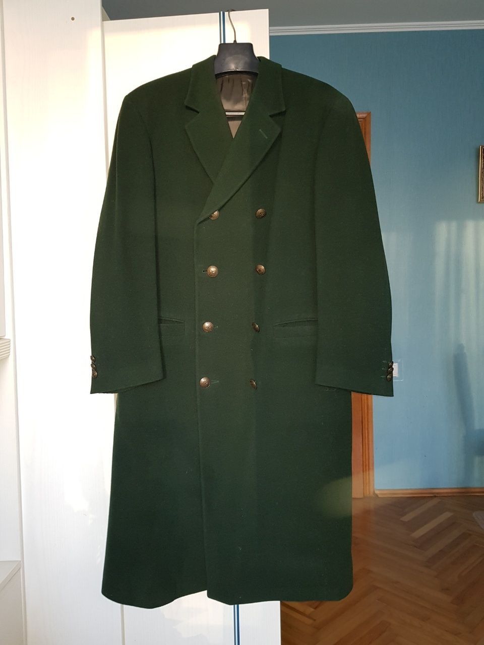 Versace Versace V2 Classic Vintage Wool Coat Jacket Size US L / EU 52-54 / 3 - 1 Thumbnail