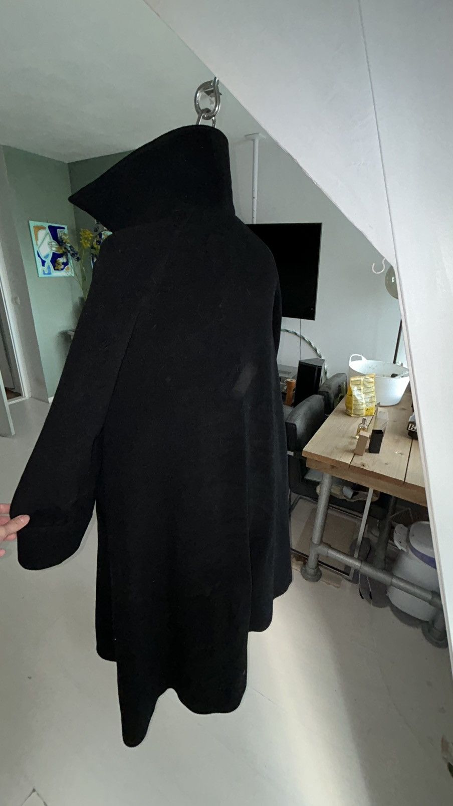 Other Very rare Vintage Maison de Bonneterie Oversized Wool Coat Size ONE SIZE - 14 Thumbnail