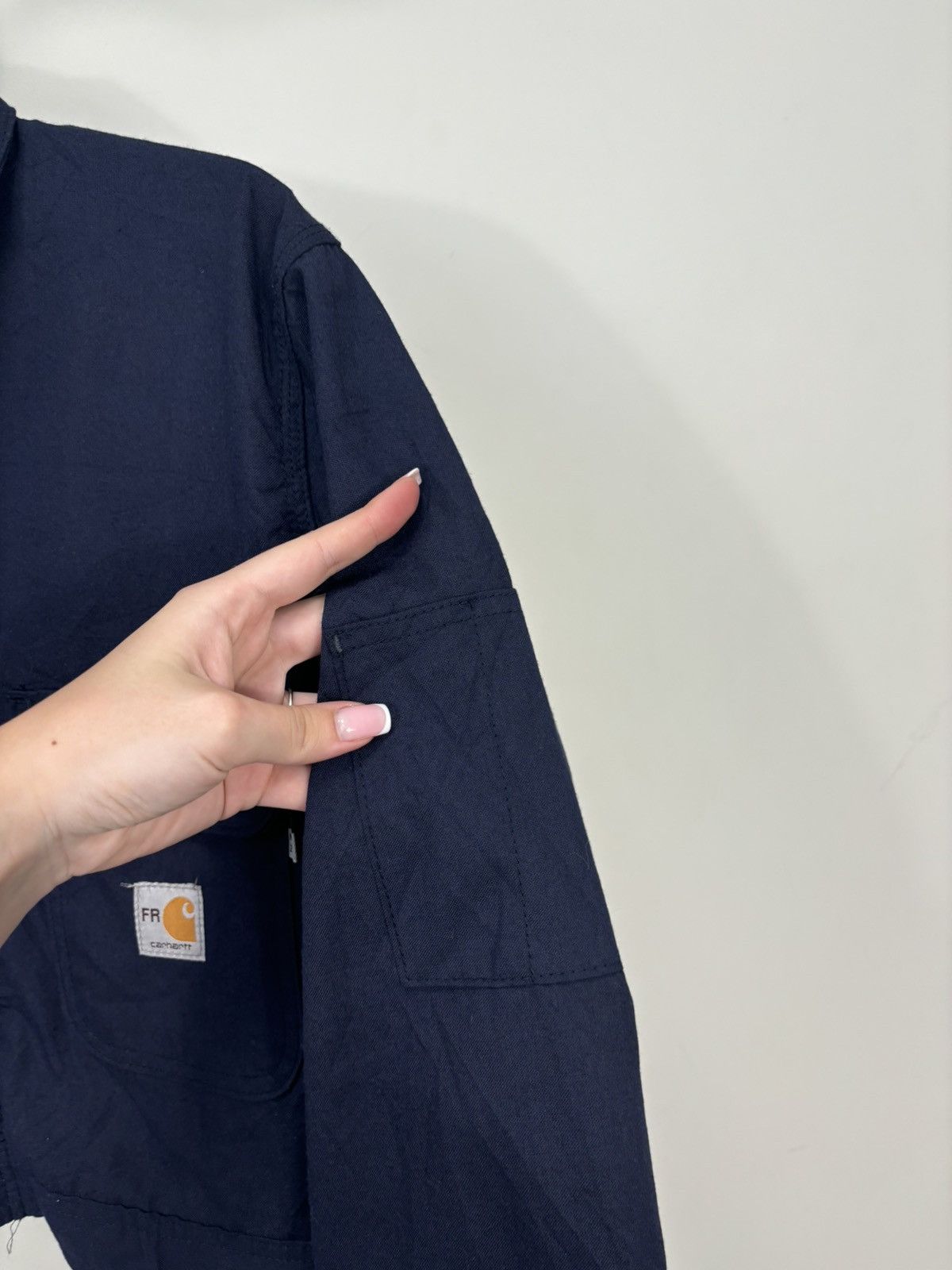 Carhartt Vintage Carhartt Flame Resistant Utility Boxy Cropped Jacket Size US S / EU 44-46 / 1 - 21 Thumbnail