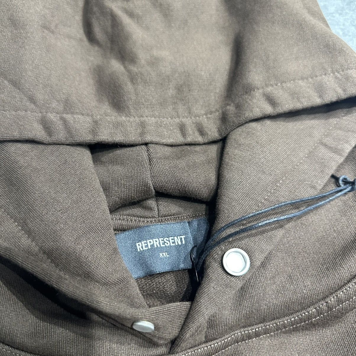 Represent Clo. Represent Racing Club Hoodie - Vintage Brown Size US XXL / EU 58 / 5 - 6 Thumbnail