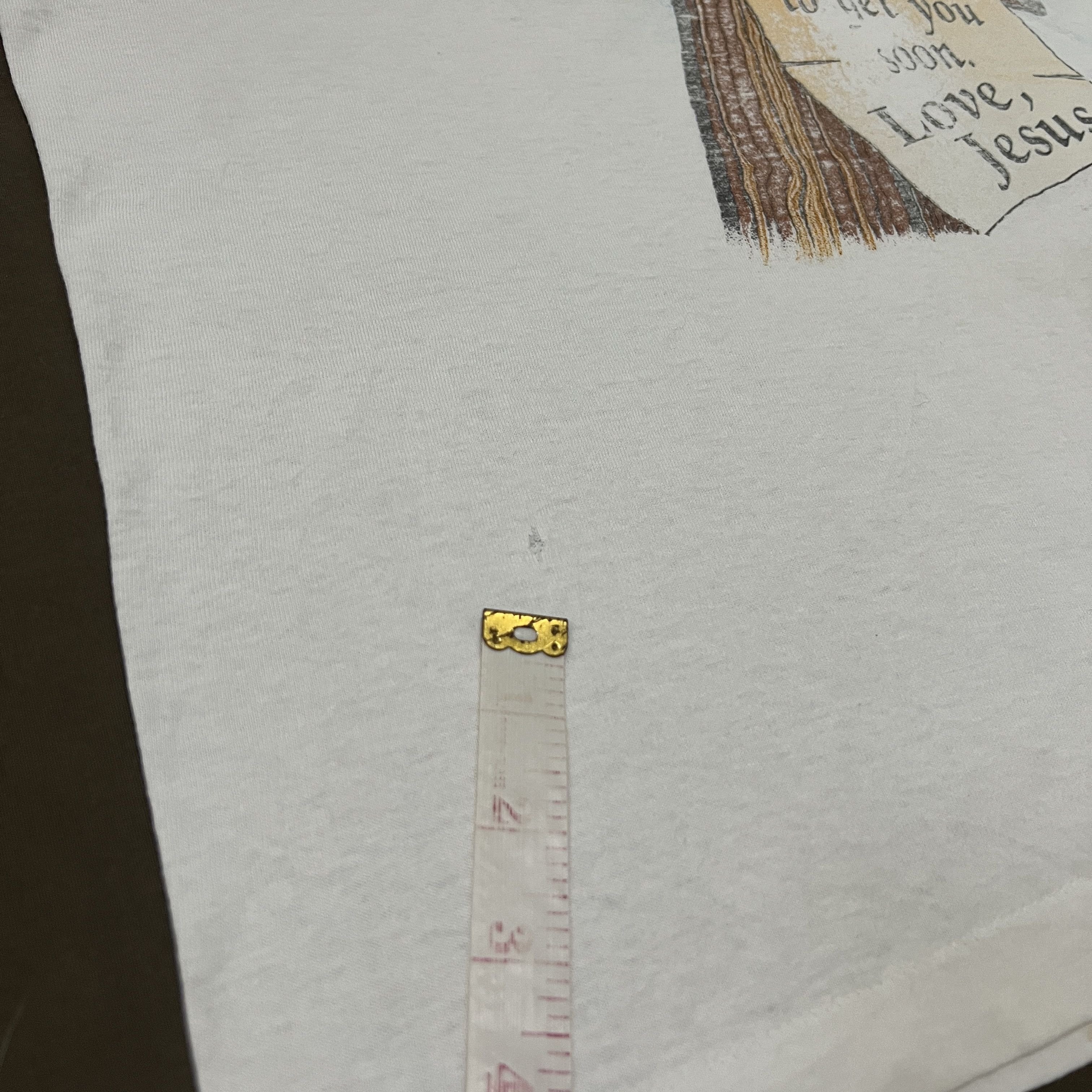 Vintage Vintage 90s Jesus God Christ Bible Holy Cross Tee XL Size US XL / EU 56 / 4 - 5 Thumbnail