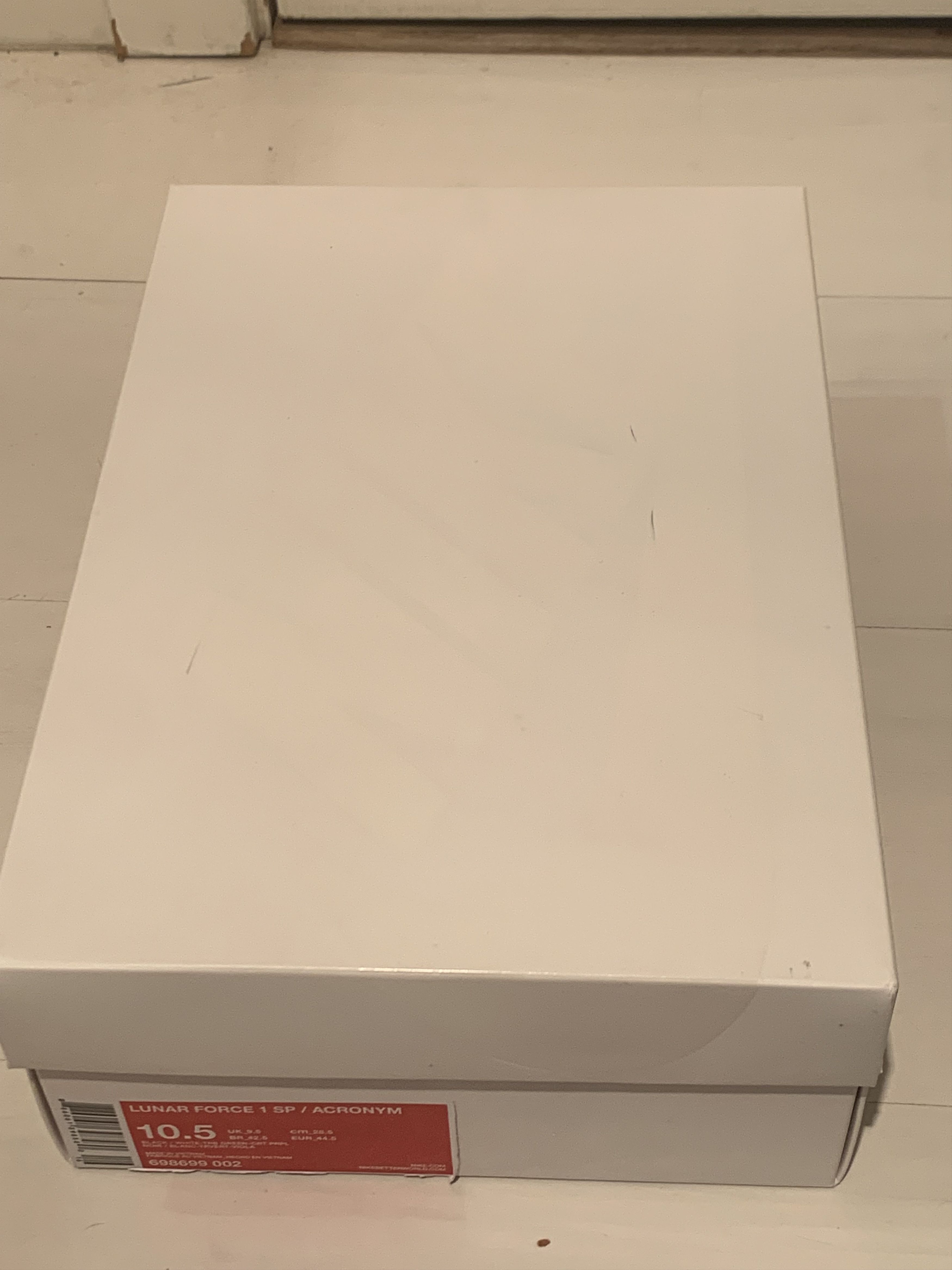 Acronym × Nike Nike x Acronym Lunar Force 1 White 10.5 US Size US 10.5 / EU 43-44 - 5 Thumbnail