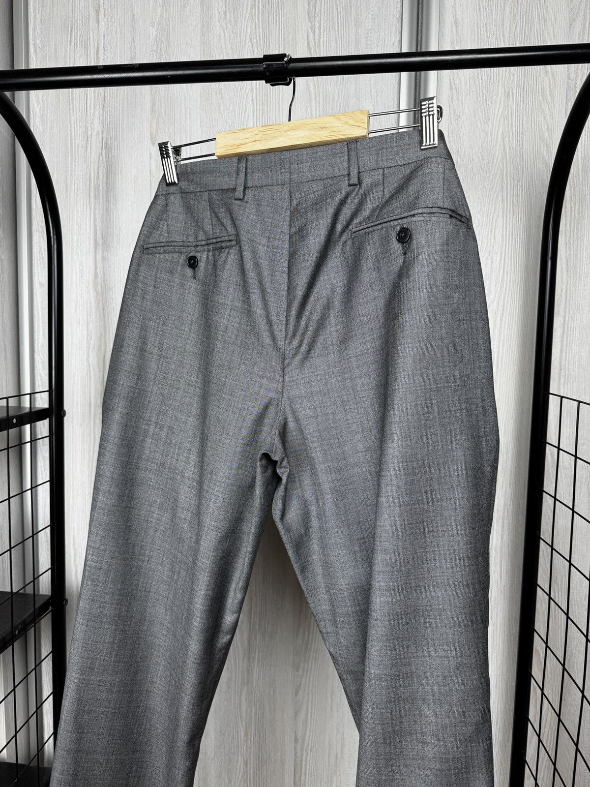Boggi Boggi Milano Grey 110s Wool 2 pieces made in italy suit Size 40R - 16 Thumbnail