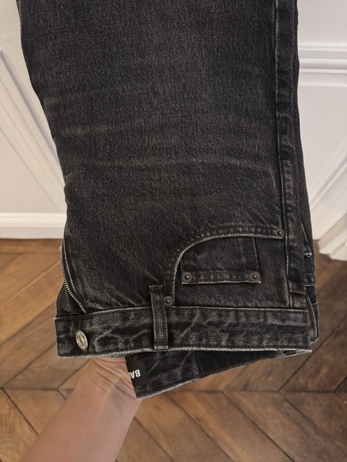 Balenciaga Jean Balanciaga Black Size US 31 - 2 Thumbnail