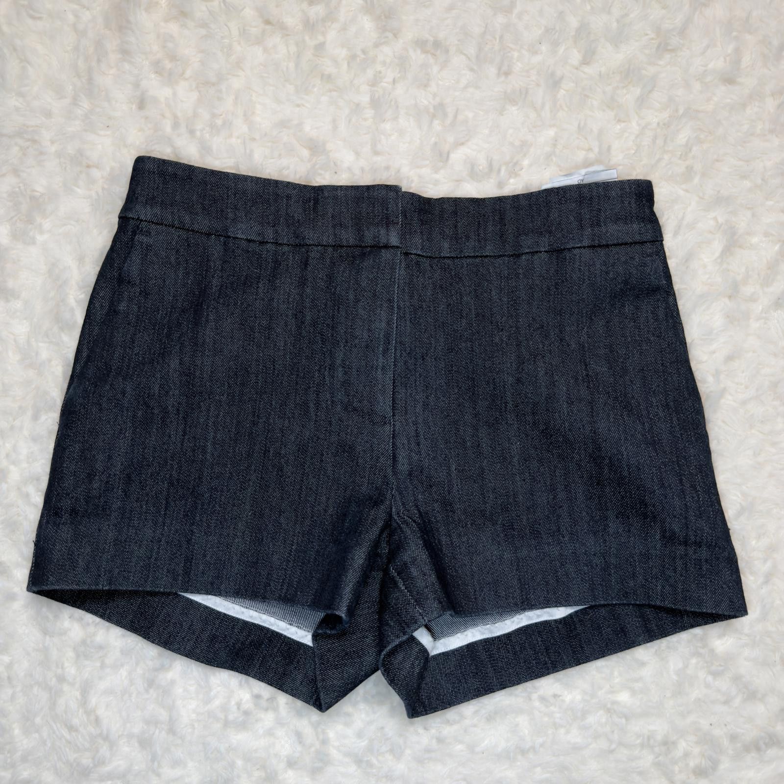 Michael Kors Michael Kors Rare Sample Indigo Tailored Denim Mini Shorts Size 28" / US 6 / IT 42 - 1 Thumbnail