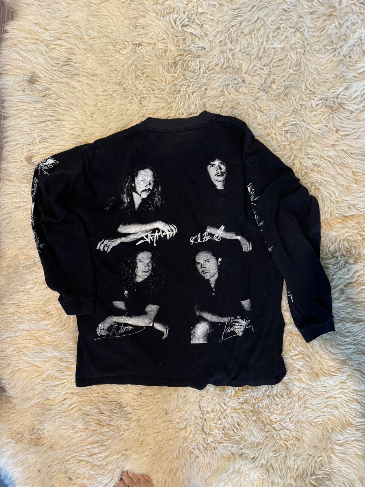 Vintage Vintage 90s Metallica long sleeve parking lot Boot, 24/27 Size US XL / EU 56 / 4 - 7 Thumbnail
