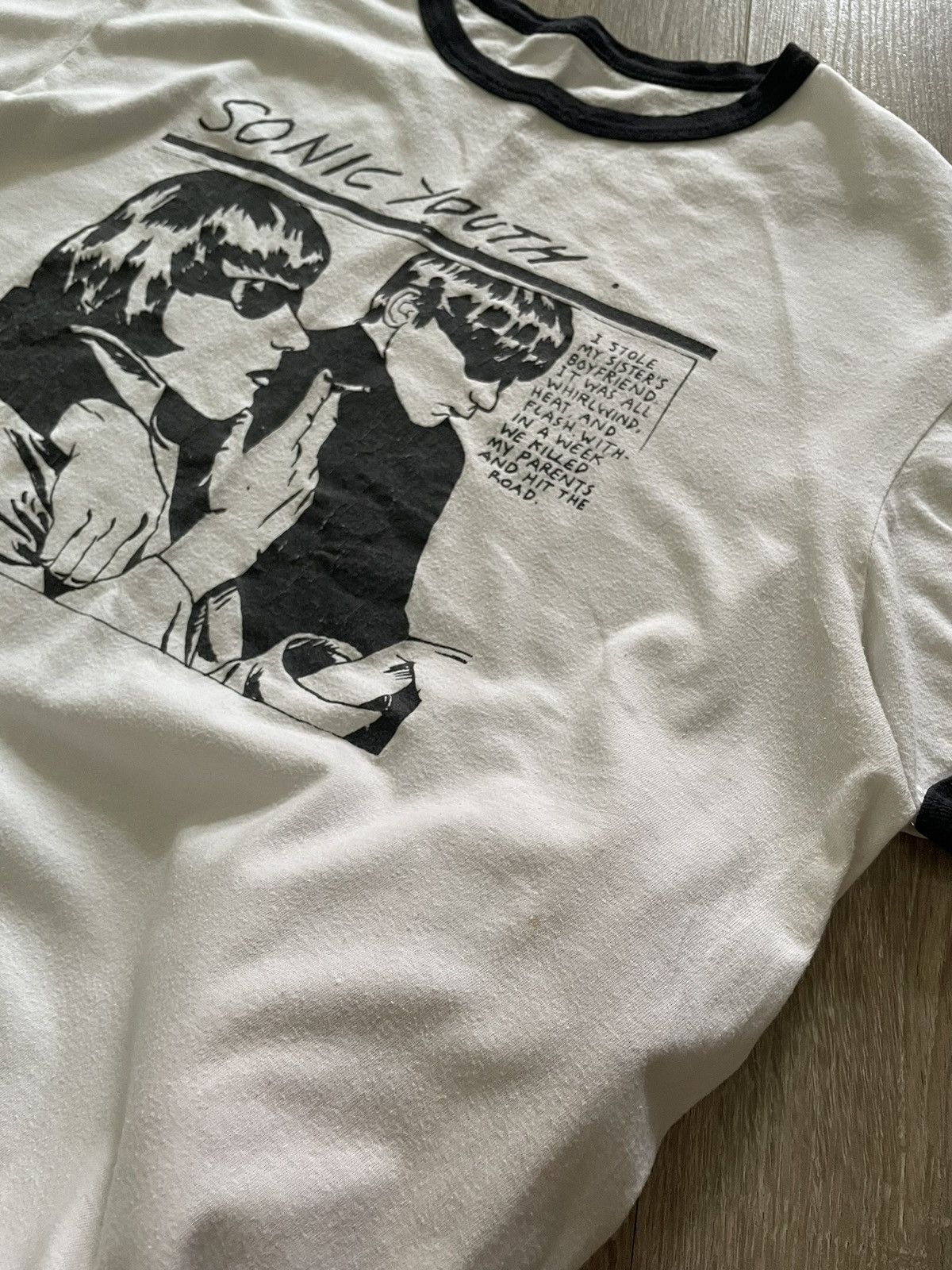 Band Tees Vintage Sonic Youth Goo Album Band Rock Boxy Fit T Shirt Size US L / EU 52-54 / 3 - 9 Thumbnail