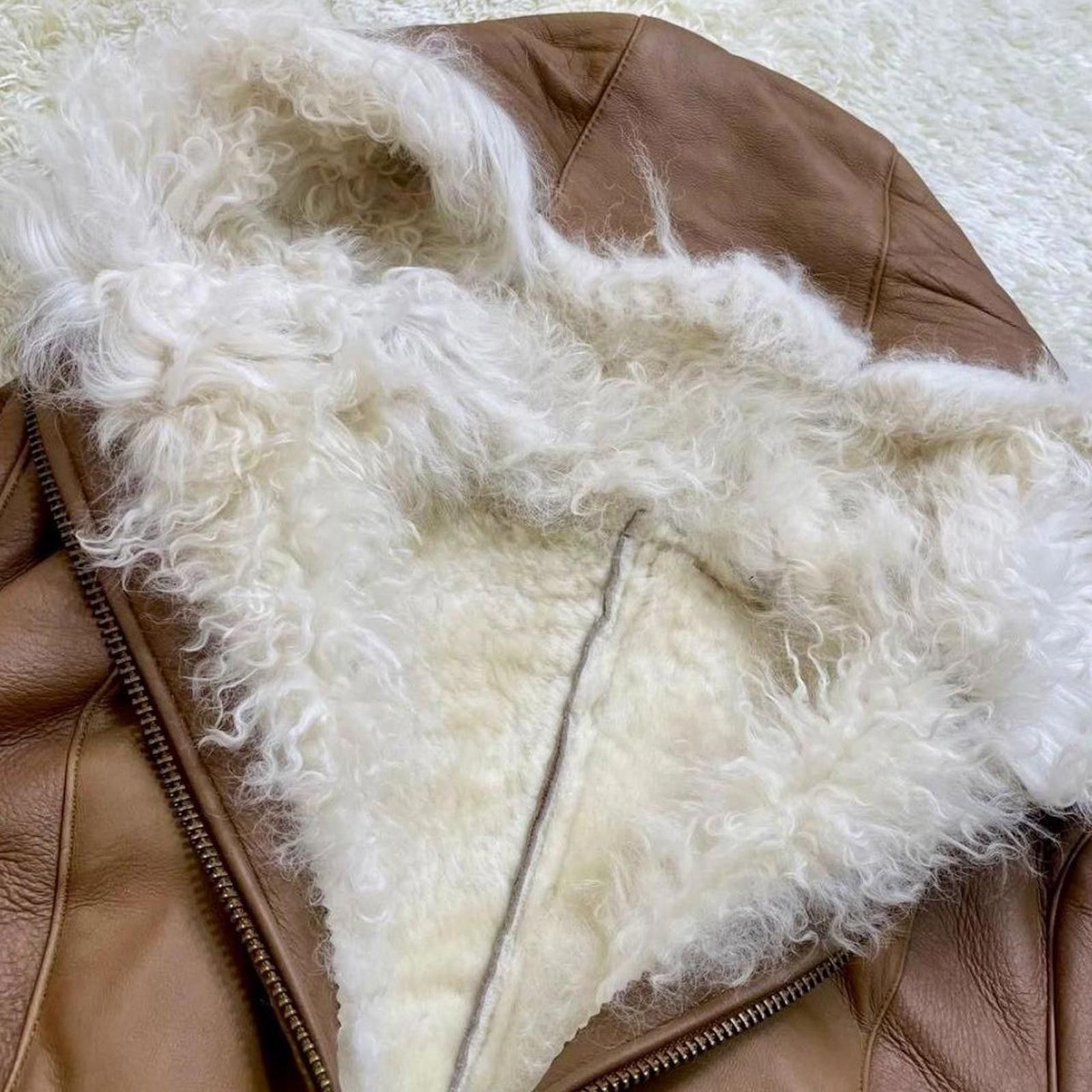 Other Real sheepskin and fur fairy penny lane coat with hoodie Size XS / US 0-2 / IT 36-38 - 3 Thumbnail