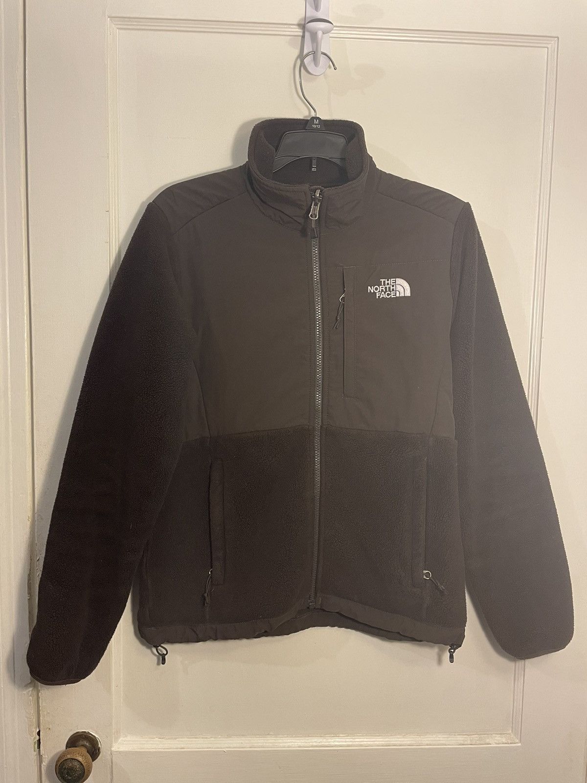 The North Face × Vintage Small Woman’s Dark Brown and White Northface Zip-up Jacket Size S / US 4 / IT 40 - 1 Thumbnail