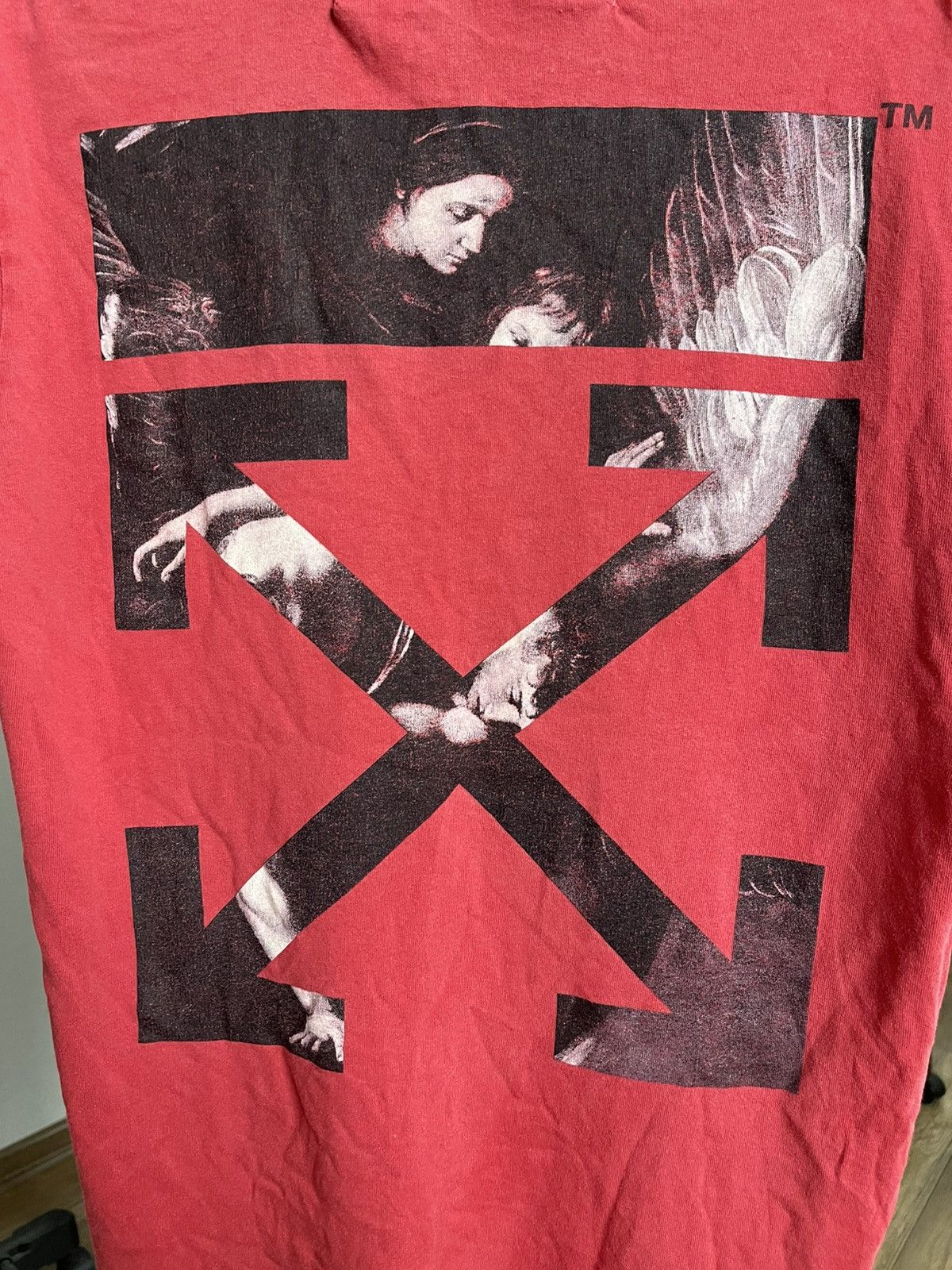 Off-White Off White Caravaggio Arrows T-Shirt Tee Size US S / EU 44-46 / 1 - 5 Thumbnail